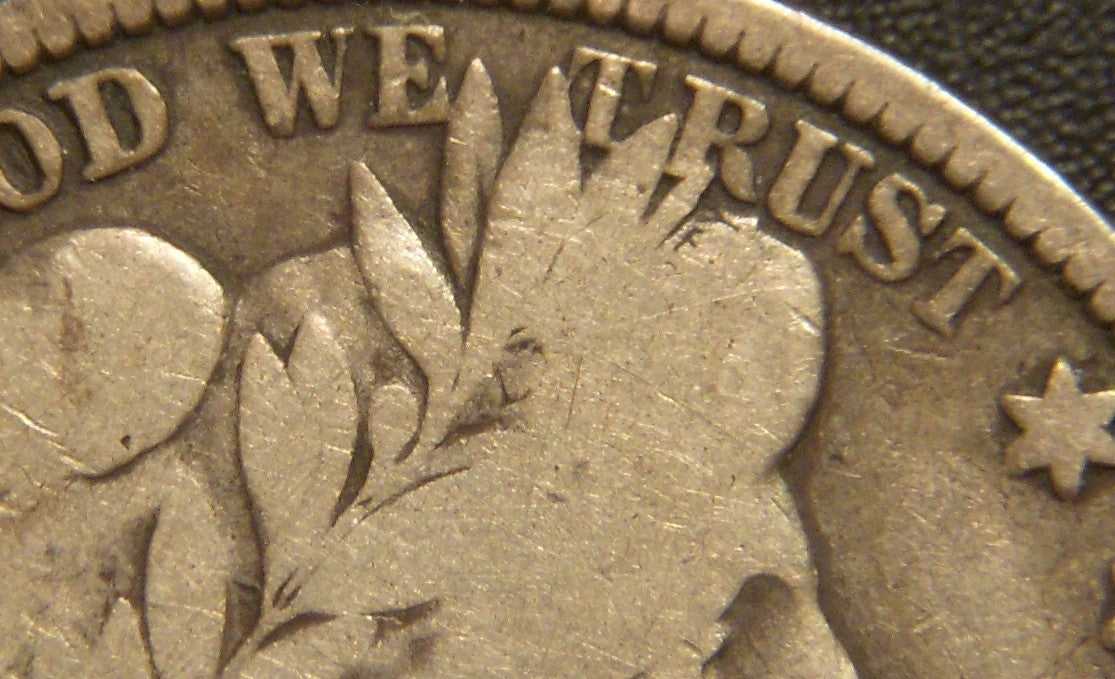 1892-O Barber Half Dollar - Very Good