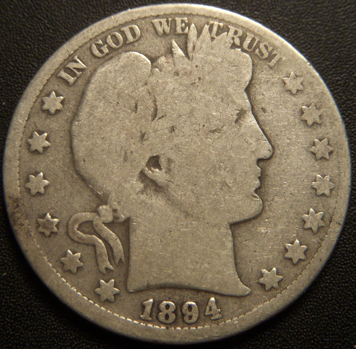 1894 Barber Half Dollar - Good