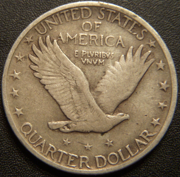 1920-S Standing Quarter - Extra Fine