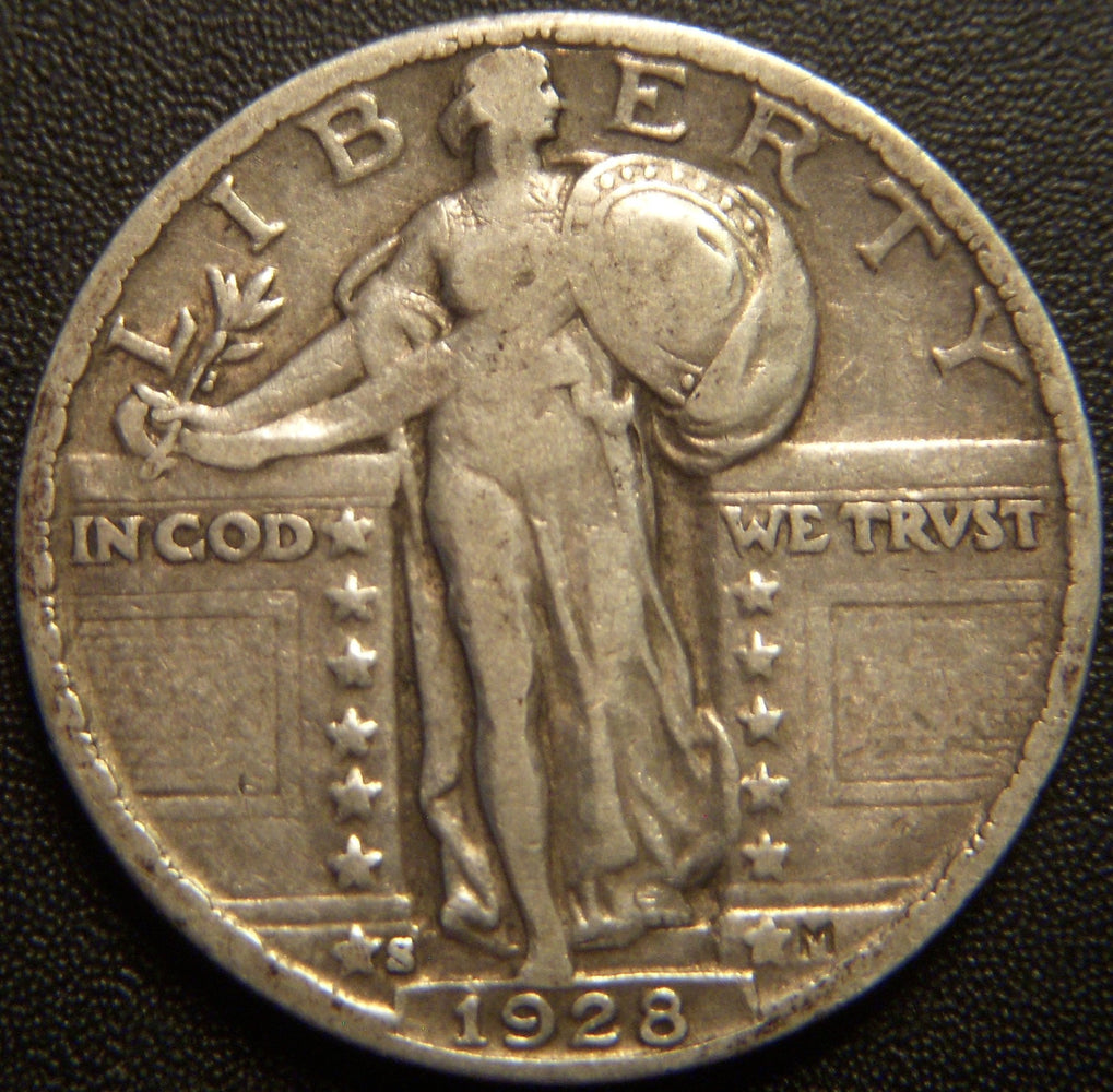 1928-S Standing Quarter - Very Fine