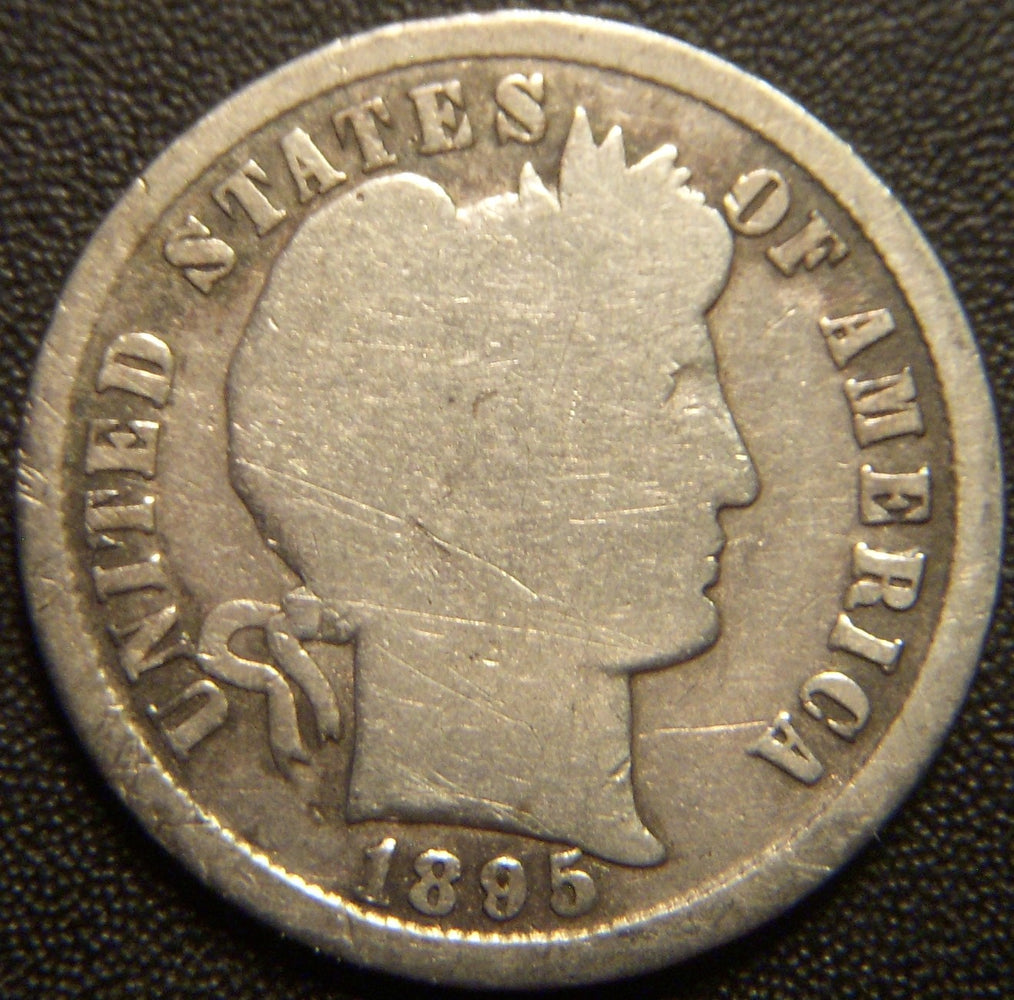 1895-S Barber Dime - Good