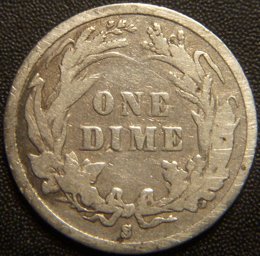 1895-S Barber Dime - Good