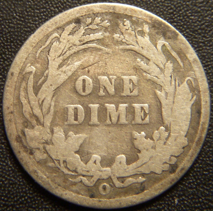 1896-O Barber Dime - Good