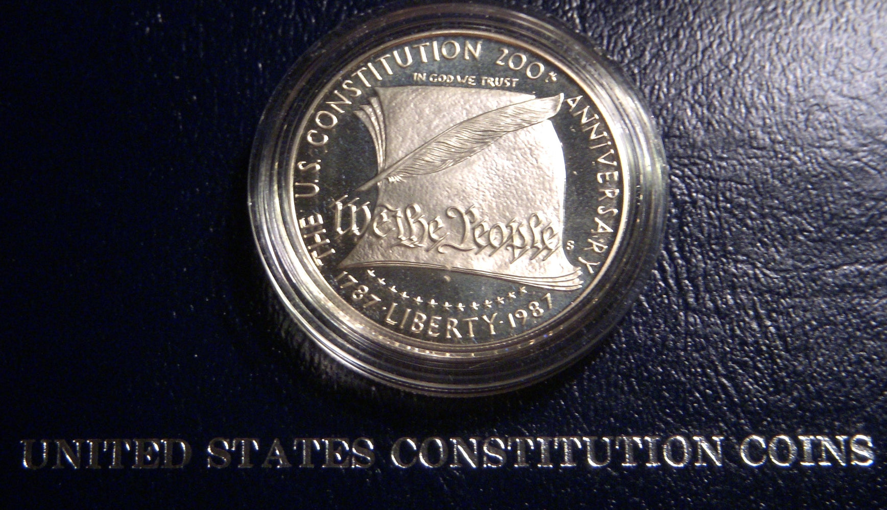 1987-S Constitution Proof Silver Dollar