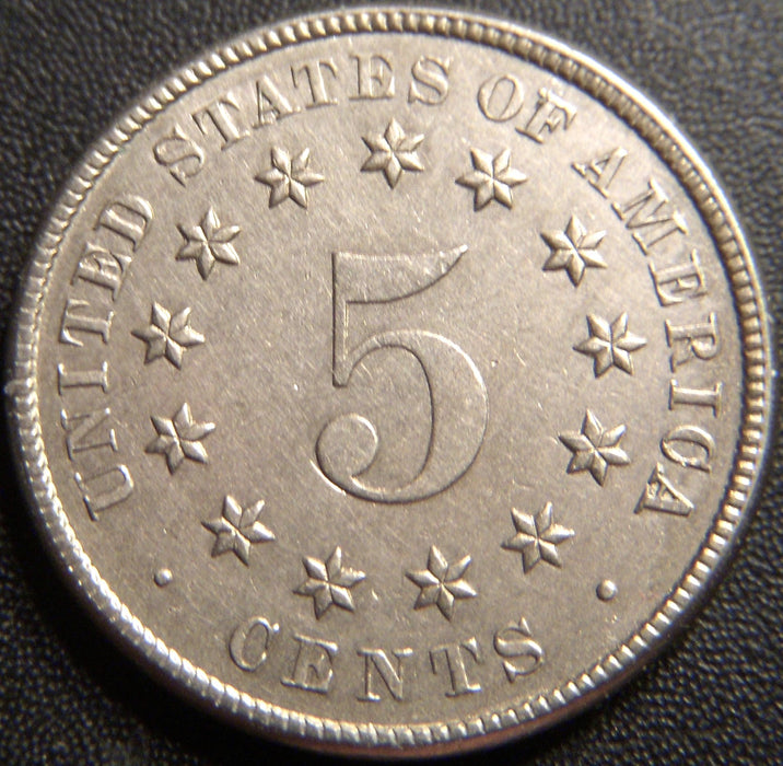 1882 Shield Nickel - AU