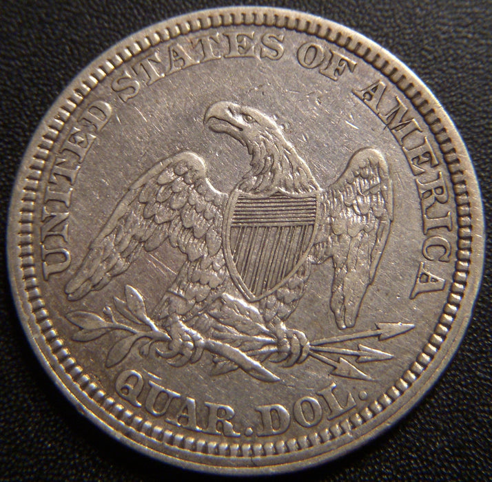 1859 Seated Quarter - Extra Fine