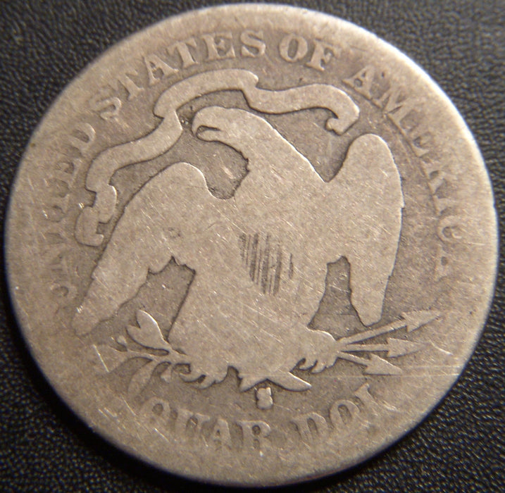 1891-S Seated Quarter - Good