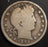 1892-S Barber Quarter - Good