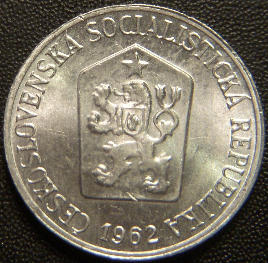 1962 1 Haler - Czechoslovakia