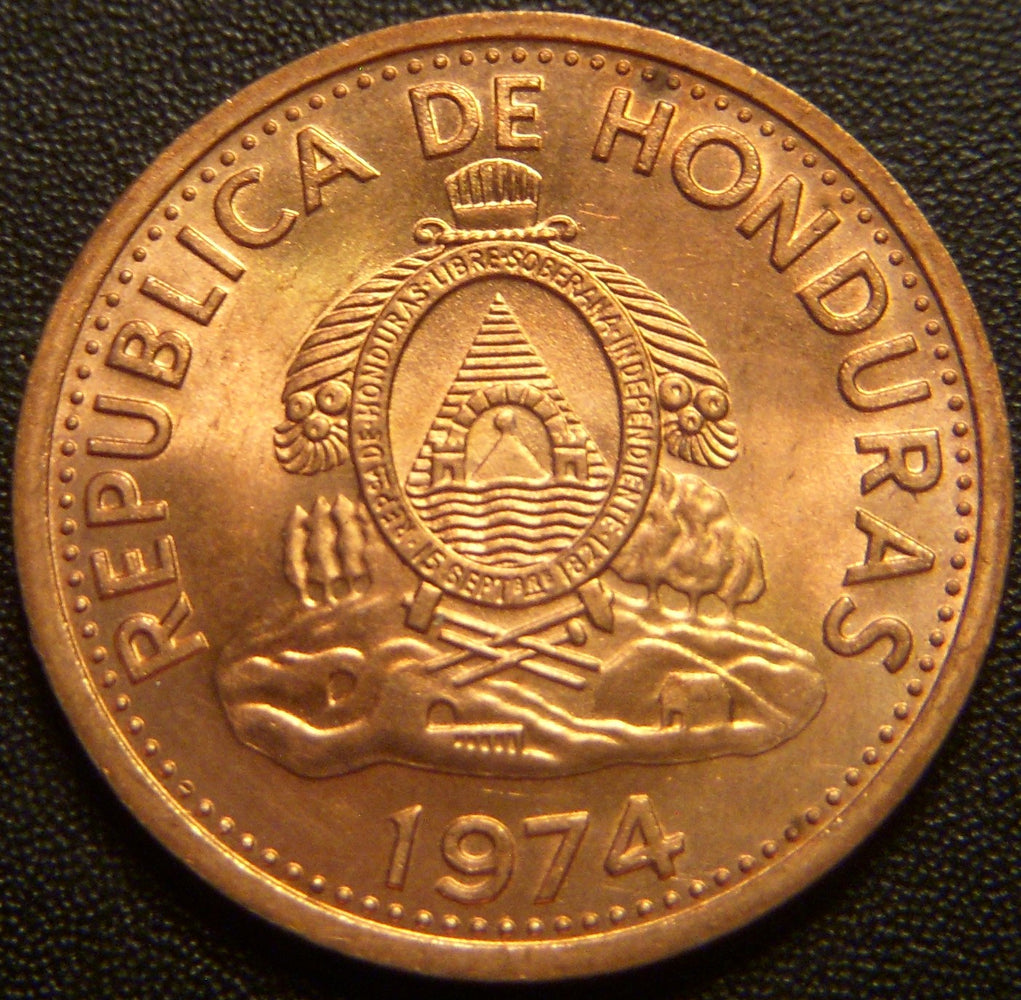 1974 2 Centavos - Honduras