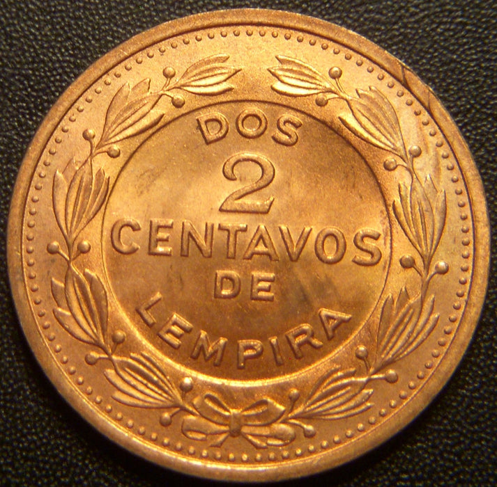1974 2 Centavos - Honduras