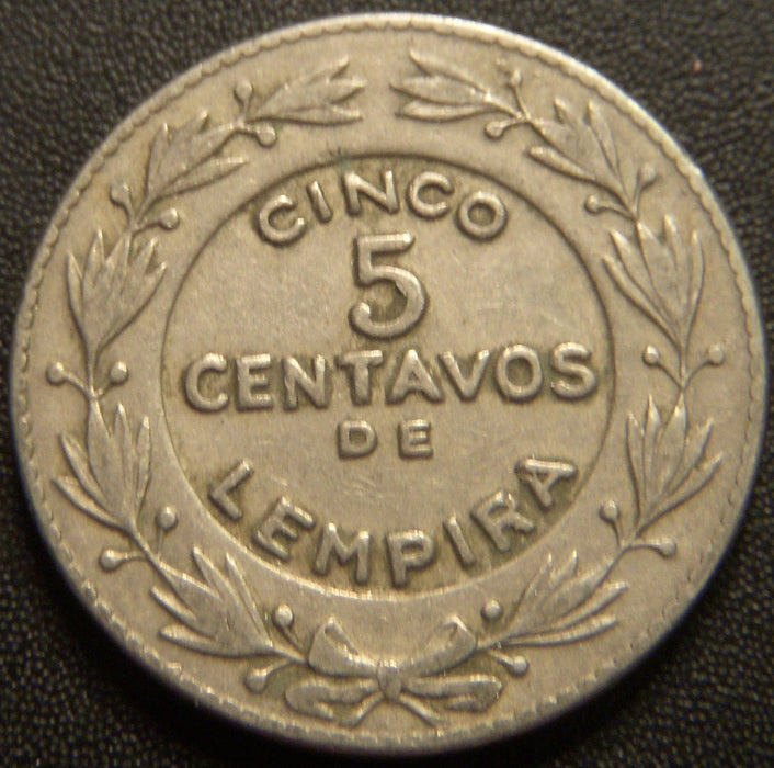 1956 5 Centavos - Honduras