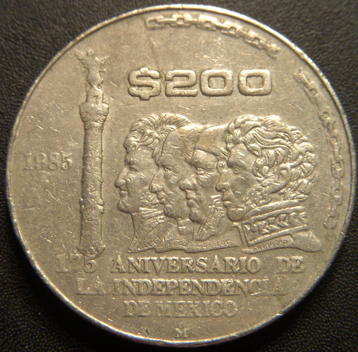 1985 200 Pesos - Mexico