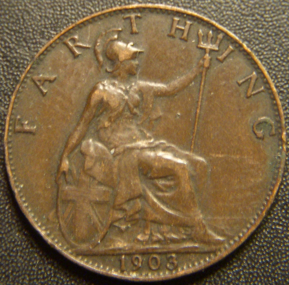1903 Farthing - Great Britain