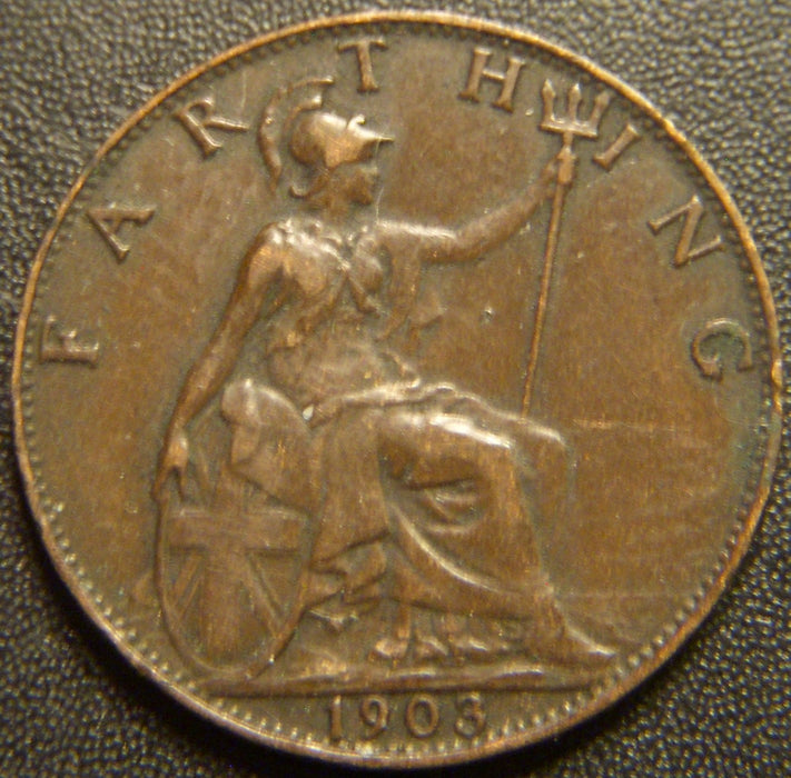 1903 Farthing - Great Britain