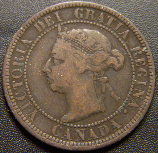 1890H Canadian Large Cent - Very Good