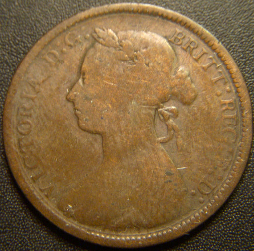 1888 Half Penny - Great Britain