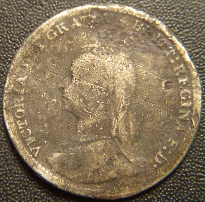 1894 3 Pence - Great Britain