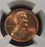 1955 Lincoln Cent - NGC MS 66 RD