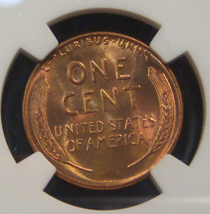 1955 Lincoln Cent - NGC MS 66 RD