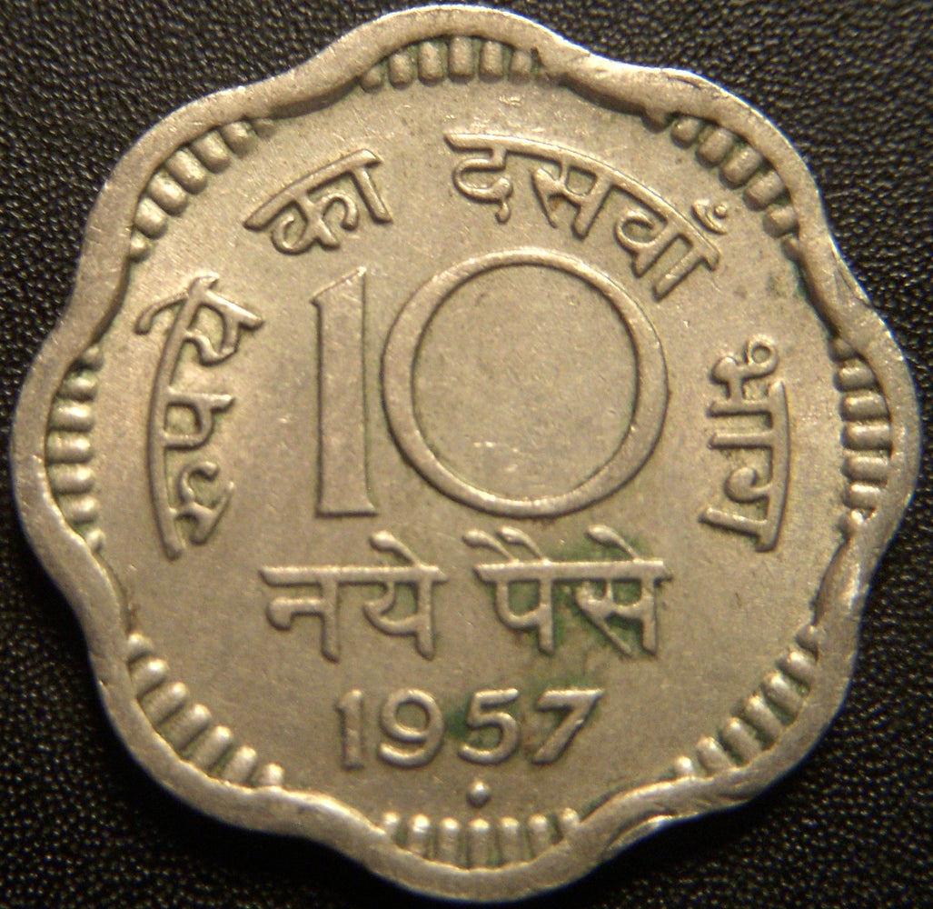 1957 10 Naya Paise - India