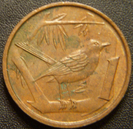 1977 Cent - Cayman Islands