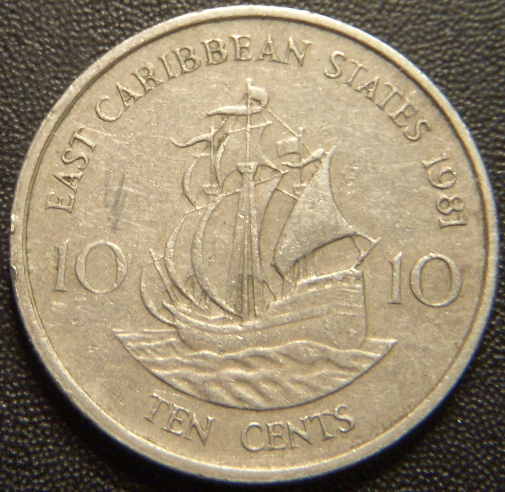 1981 10 Cents - East Caribbean States