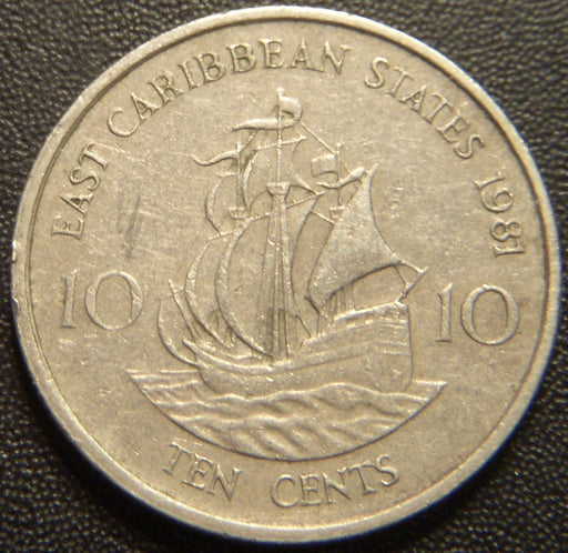 1981 10 Cents - East Caribbean States