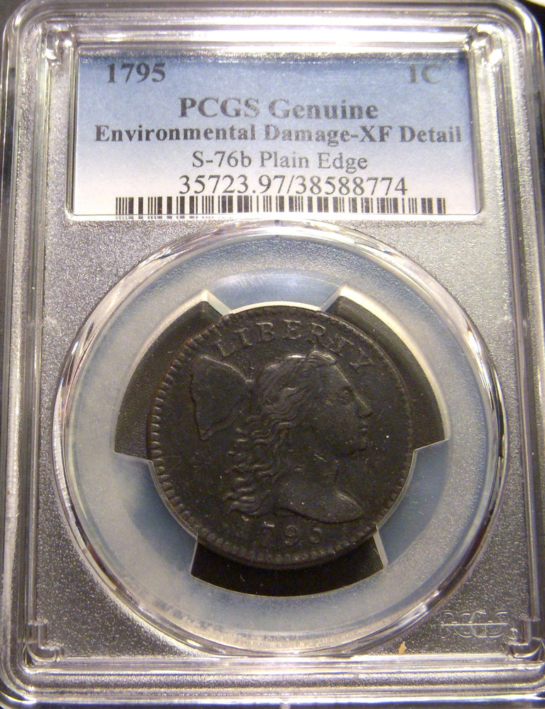 1795 Large Cent - PCGS XF Details