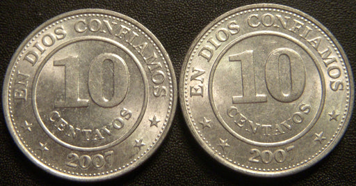 2007 10 Centavos - Nicaragua