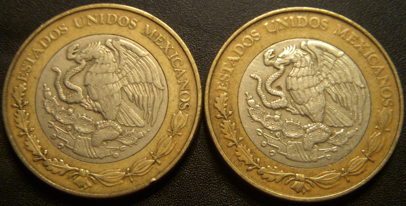 1998 10 Pesos - Mexico