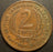 1955 2 Cents - East Caribbean States