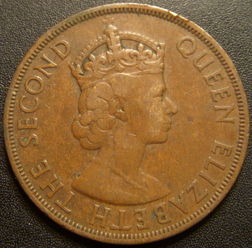 1955 2 Cents - East Caribbean States