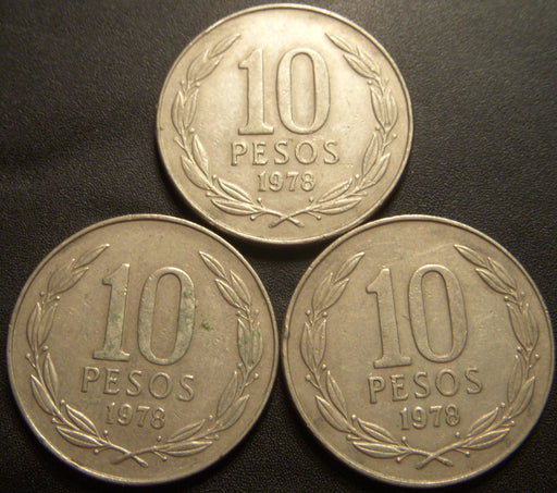 1978 10 Pesos - Chile