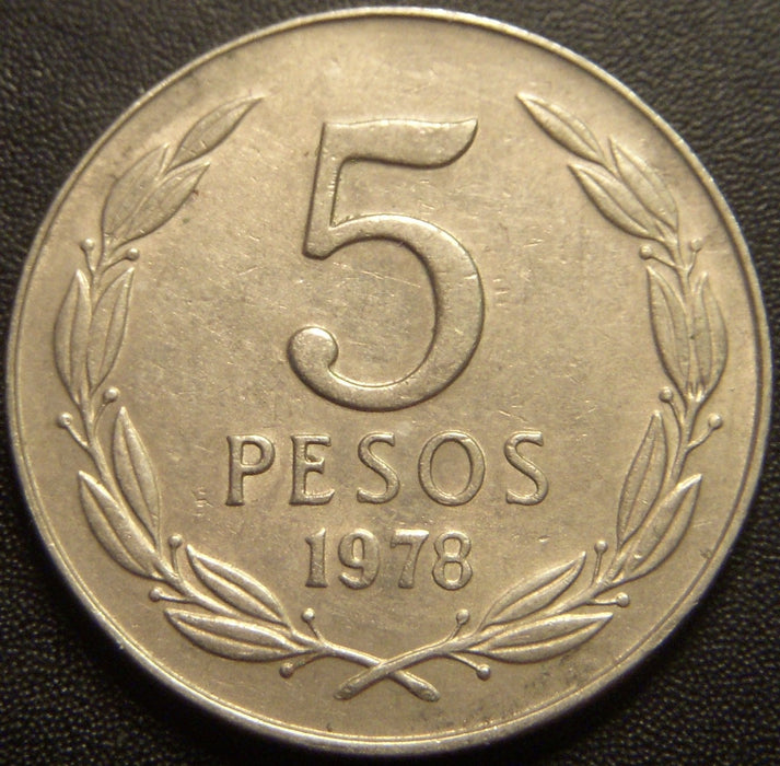 1980 5 Pesos - Chile