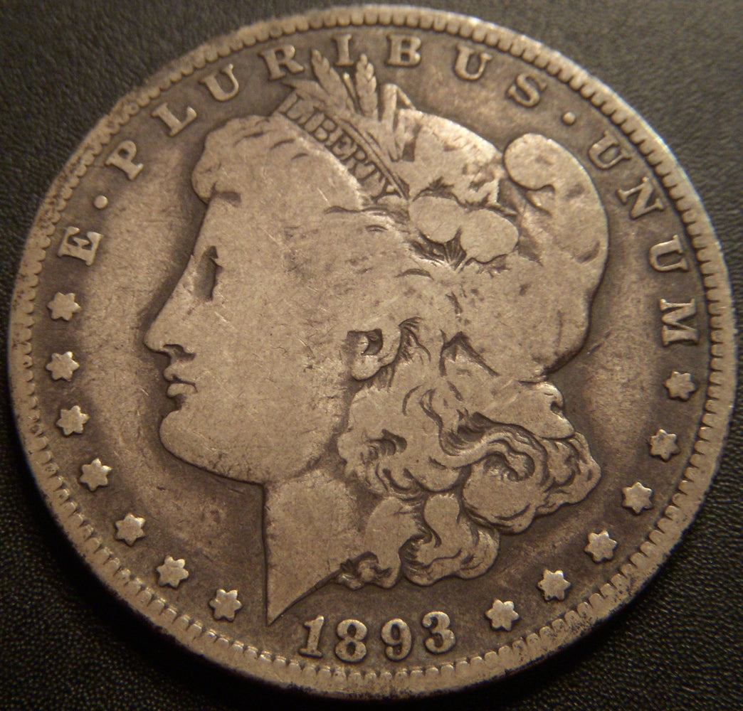 1893-O Morgan Dollar - Very Good