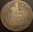 1861 Seated Half Dollar - Good