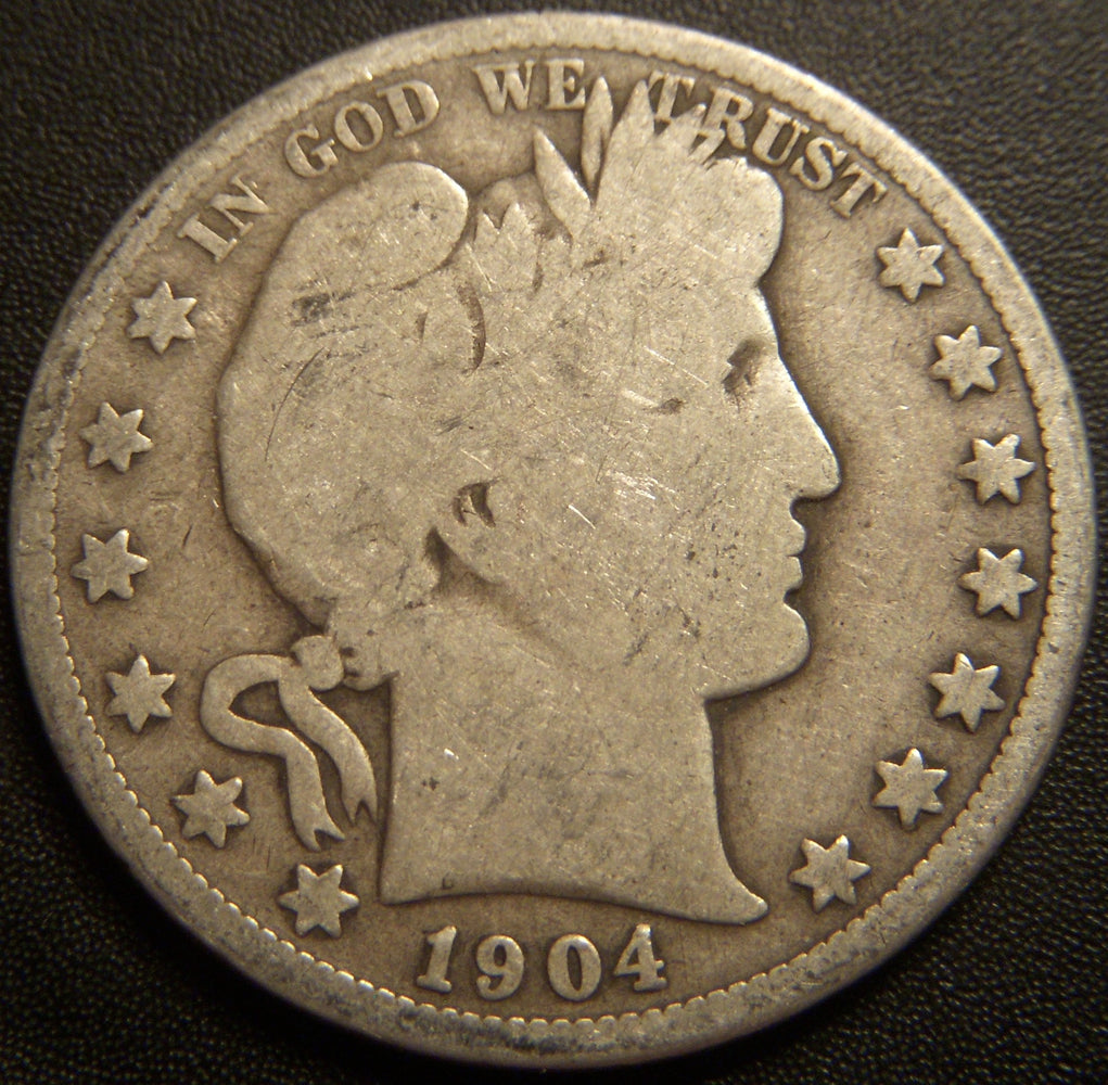 1904-O Barber Half Dollar - Good