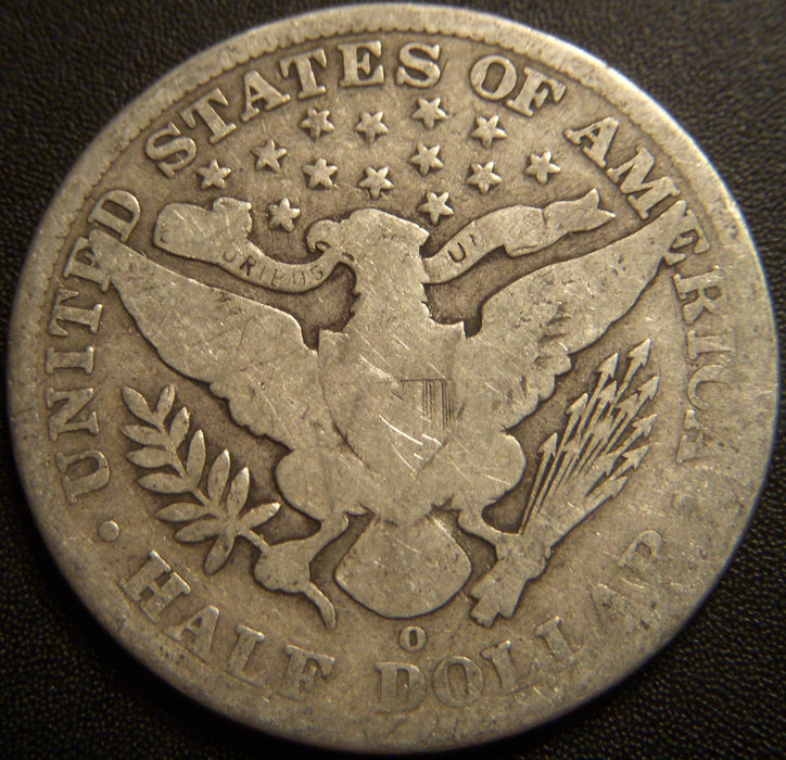 1904-O Barber Half Dollar - Good