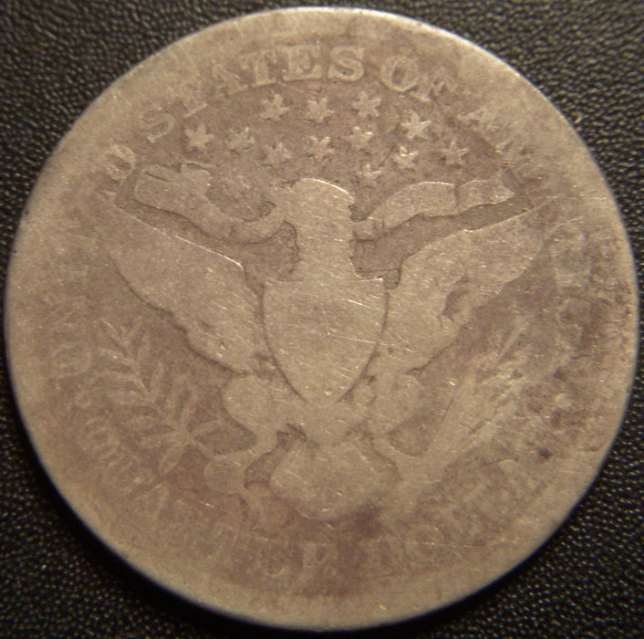 1896-S Barber Quarter - Good