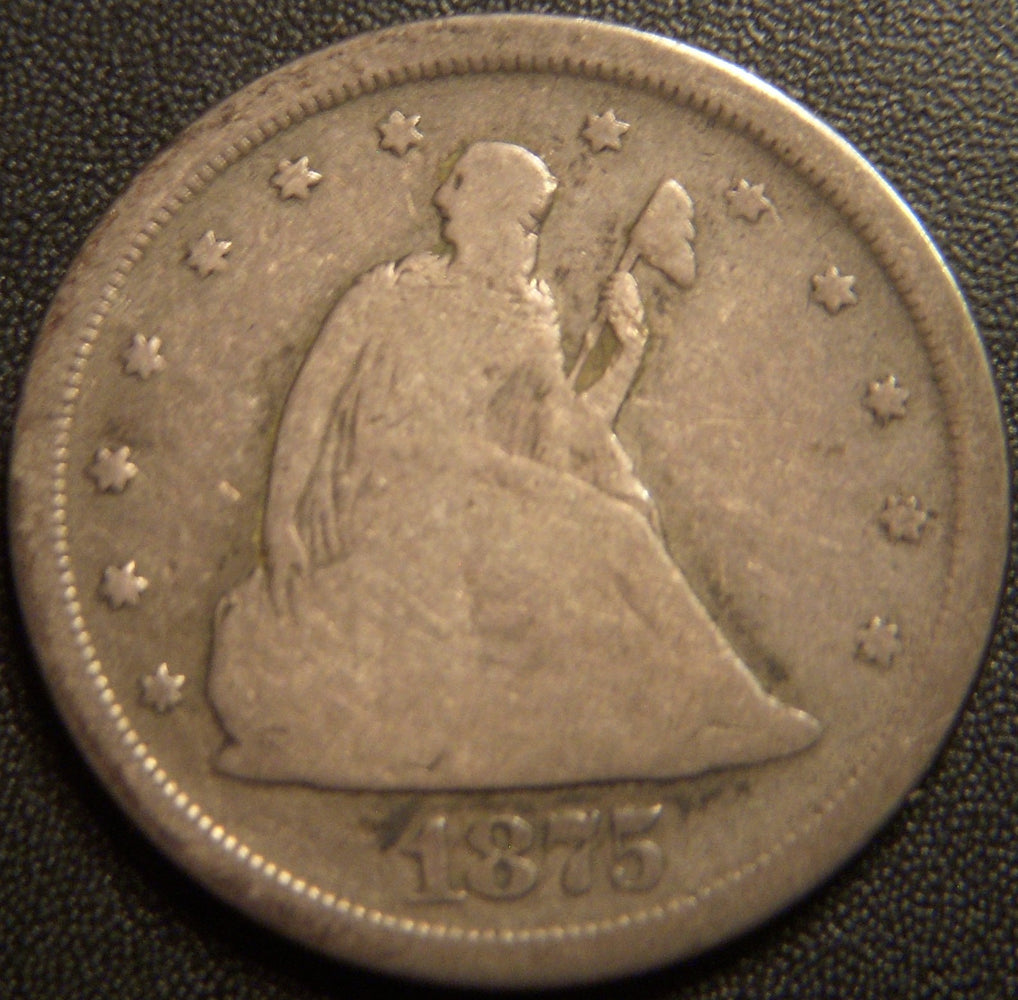 1875-S Twenty Cent - Good