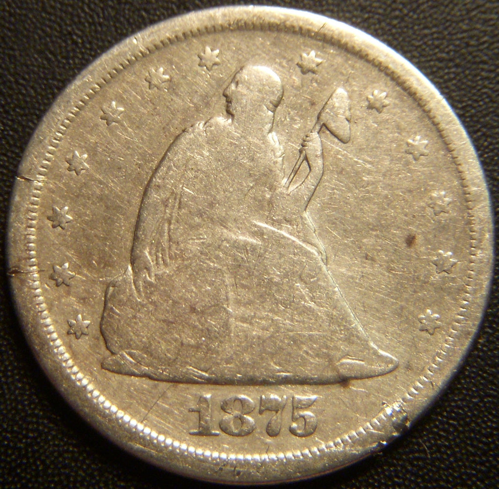 1875-S Twenty Cent - Good