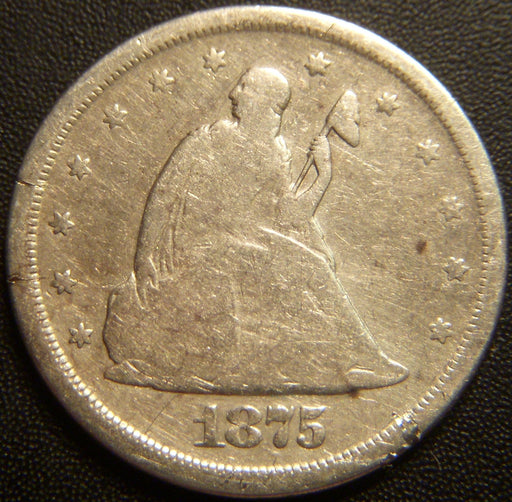 1875-S Twenty Cent - Good
