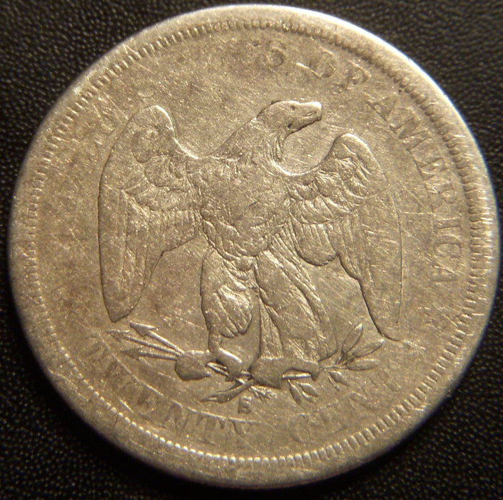 1875-S Twenty Cent - Good