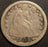 1854 Seated Dime - Very Good