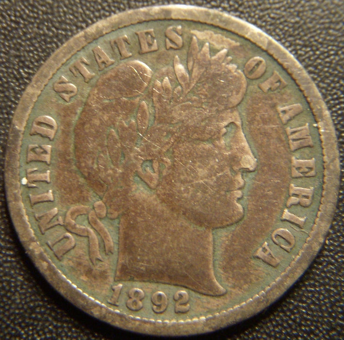 1892-O Barber Dime - Good+