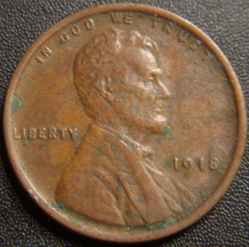 1918 Lincoln Cent - Extra Fine