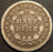 1839 Seated Half Dime - No Drap Very Good