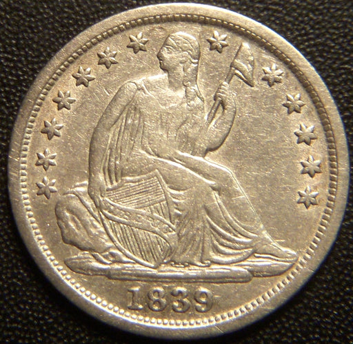 1839-O Seated Half Dime - EF/AU