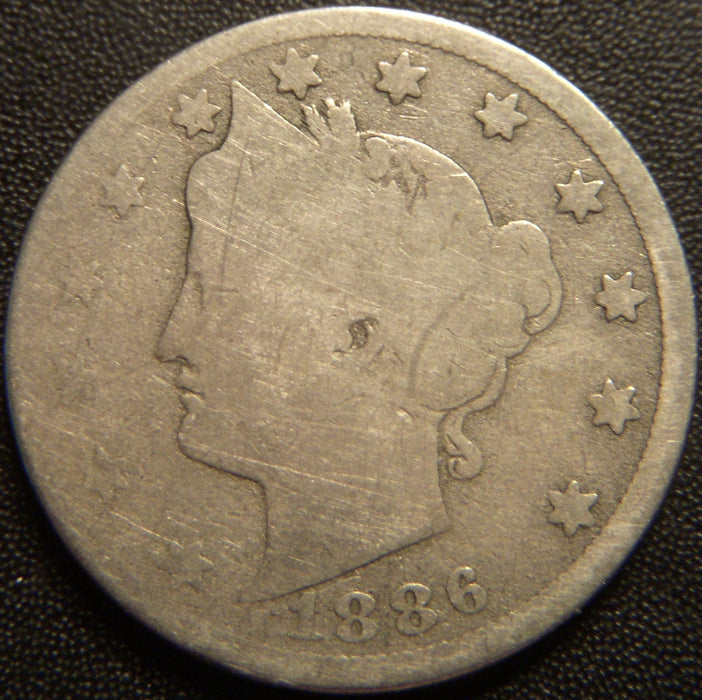 1886 Liberty Nickel - Good